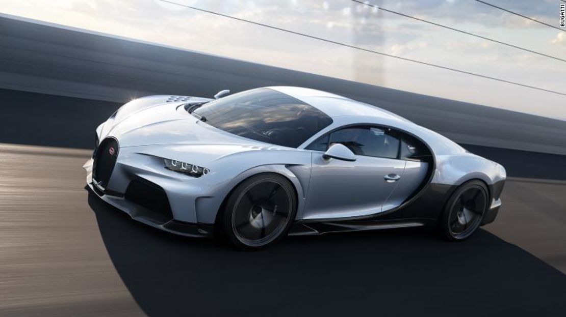 El Bugatti Chiron Super Sport está diseñado para una conducción suave y altas velocidades máximas.