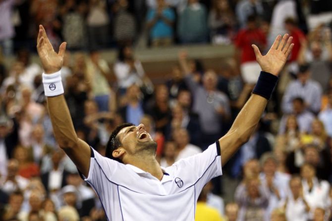 El 12 de septiembre de 2011, Djokovic ganó su primer Abierto de Estados Unidos ante Rafael Nadal. Ese año, solo le faltó el Roland Garros para completar el póker de Grand Slam.