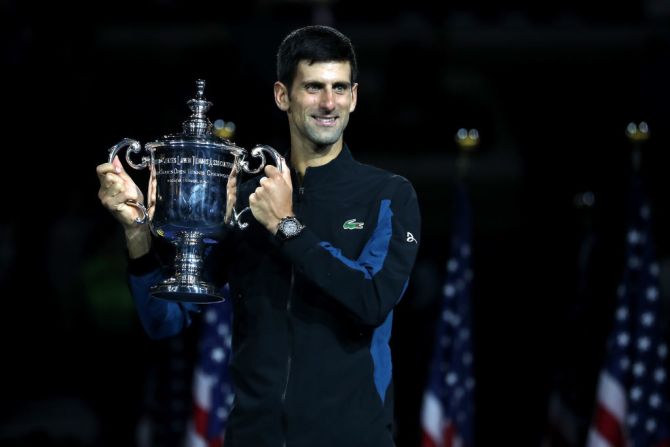 La última vez que Novak Djokovic ganó el Abierto de Estados Unidos fue el 9 de septiembre de 2018, luego de vencer en la final al argentino Juan Martín del Potro.