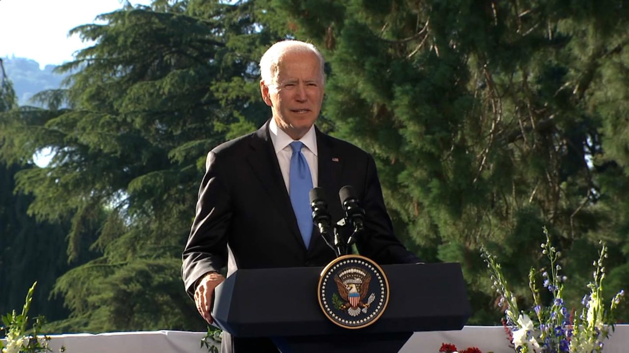 Conferencia de prensa de Biden tras cumbre con Putin.