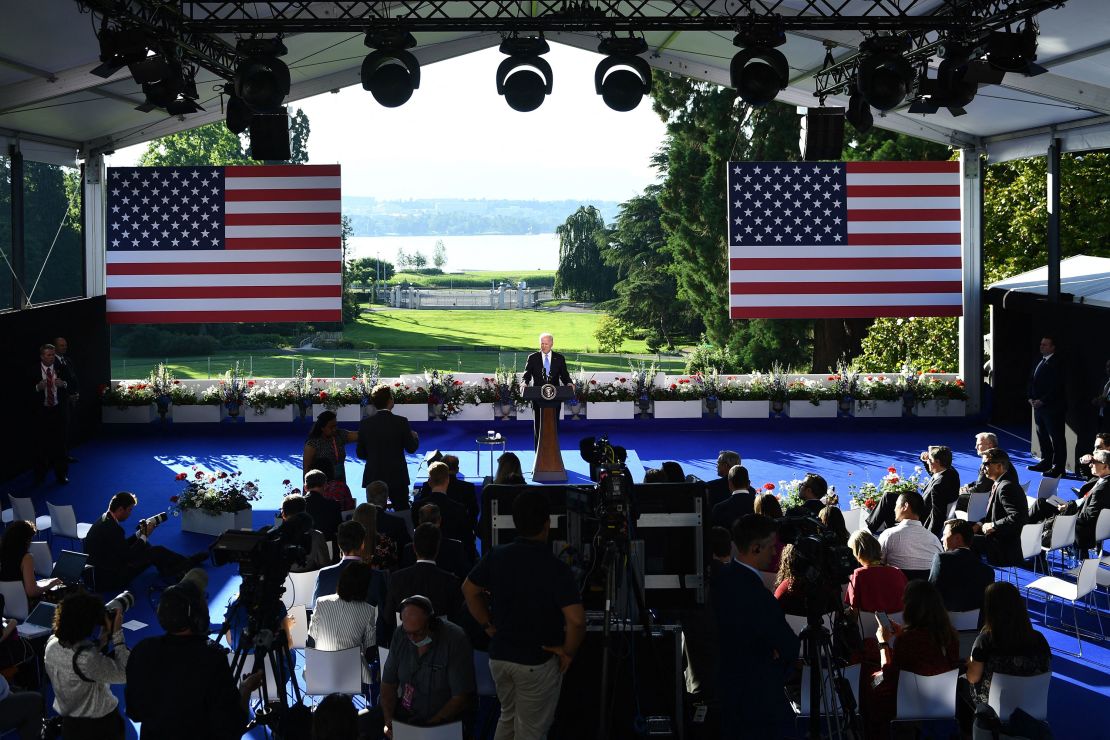 Conferencia de Biden tras cumbre con Putin