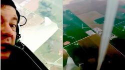 CNNE 1015796 - piloto graba video impresionante de tromba de tierra