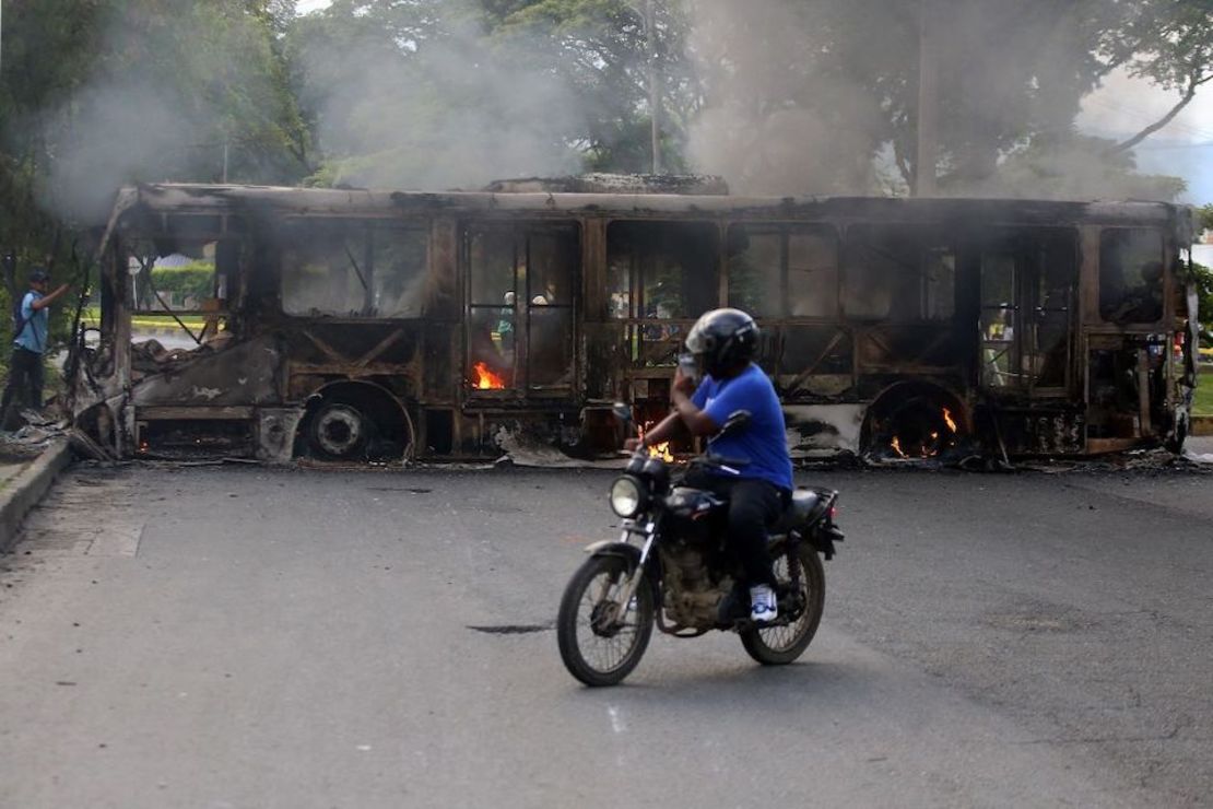 Protestas en Cali, Colombia, el 17 de junio.