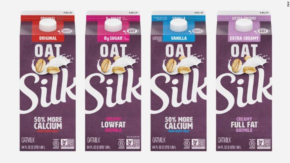 Nuevo envase de Silk Oatmilk.