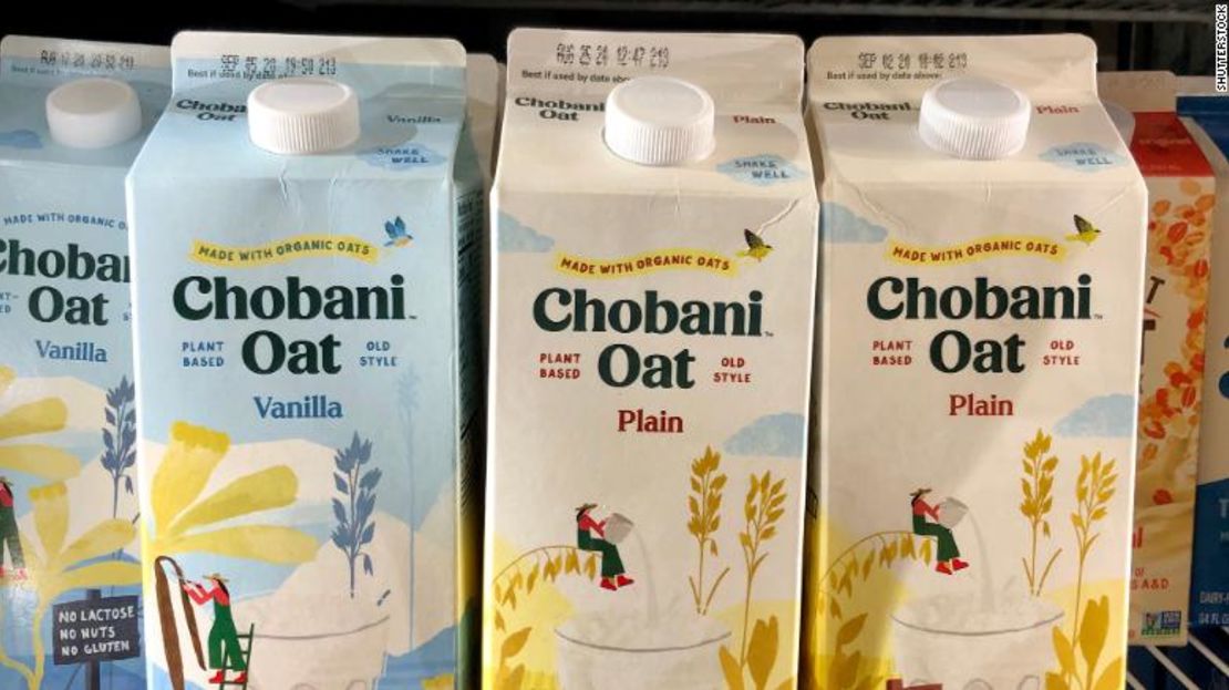 Chobani también vende leche de avena.