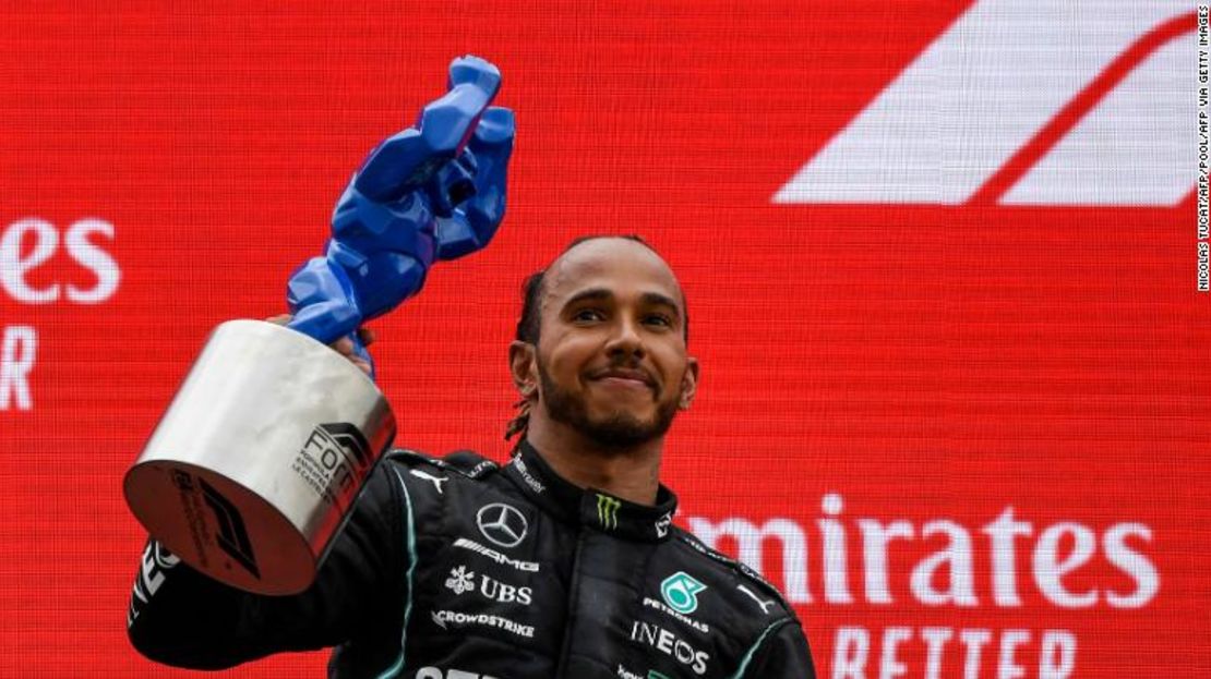 Hamilton tuvo que conformarse con el segundo puesto en el Gran Premio de Francia.