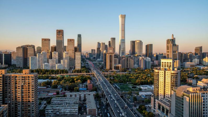 Beijing, China: la número 10 del año pasado, la capital de China, subió un lugar para ubicarse en el noveno lugar en la Encuesta de costo de vida de Mercer 2021. Imágenes de Zhang Qiao / VCG / Getty