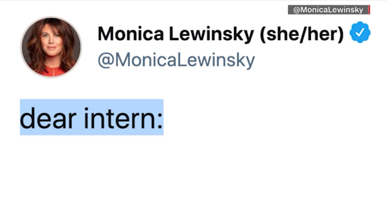 Dear Inter  Monica Lewinsky