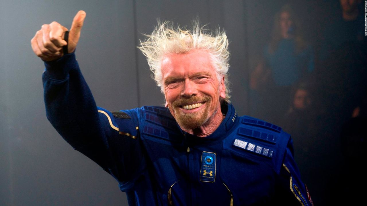 CNNE 1025266 - richard branson viajara al espacio antes que jeff bezos