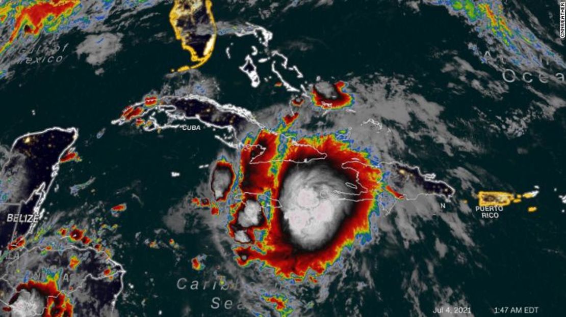 La tormenta tropical Elsa impactará en partes de Cuba y Jamaica el domingo.