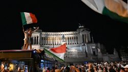 CNNE 1027256 - italia a la final de la euro- asi se celebra en roma