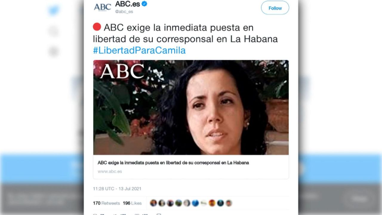 CNNE 1031185 - espana pide a cuba liberacion inmediata de una reportera