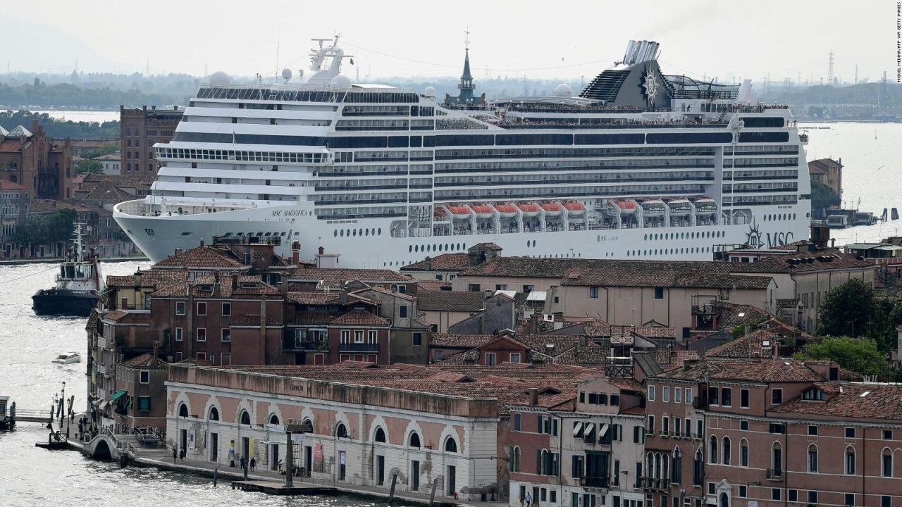 CNNE 1031690 - nueva prohibicion de cruceros en venecia