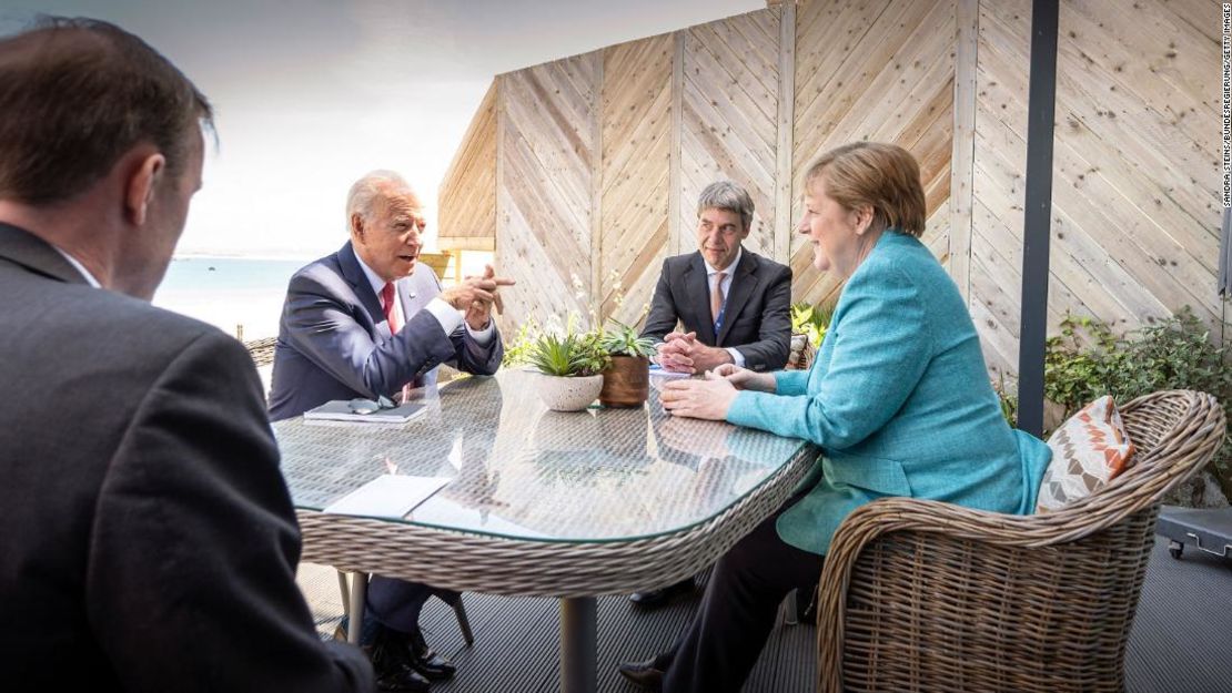 Joe Biden y Angela Merkel fijaron las pautas para las relaciones entre EE.UU. y Alemania en su reunión en la Casa Blanca.