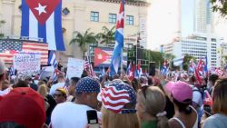 CNNE 1033608 - movilizaciones en miami por mas libertades para cuba