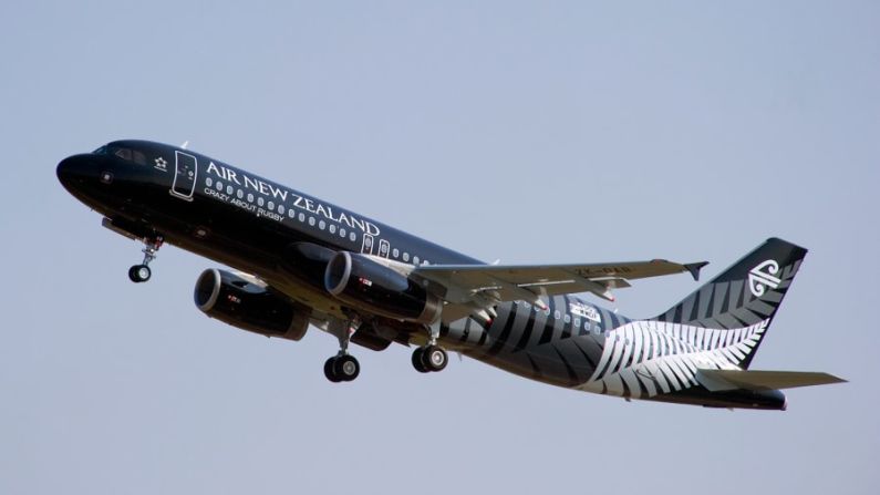 2. Air New Zealand: Air New Zealand perdió el primer lugar este año, pero quedó en el segundo sitio.