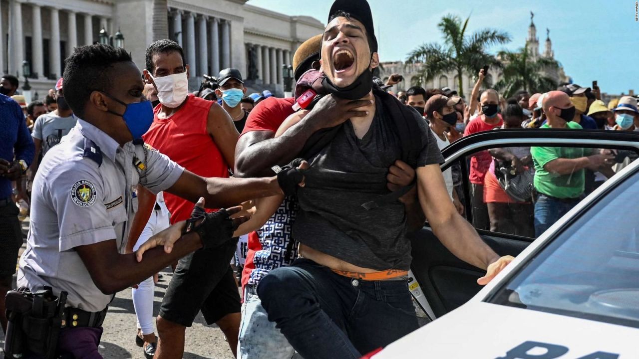 CNNE 1035171 - activista- miles de encarcelados en cuba tras protestas