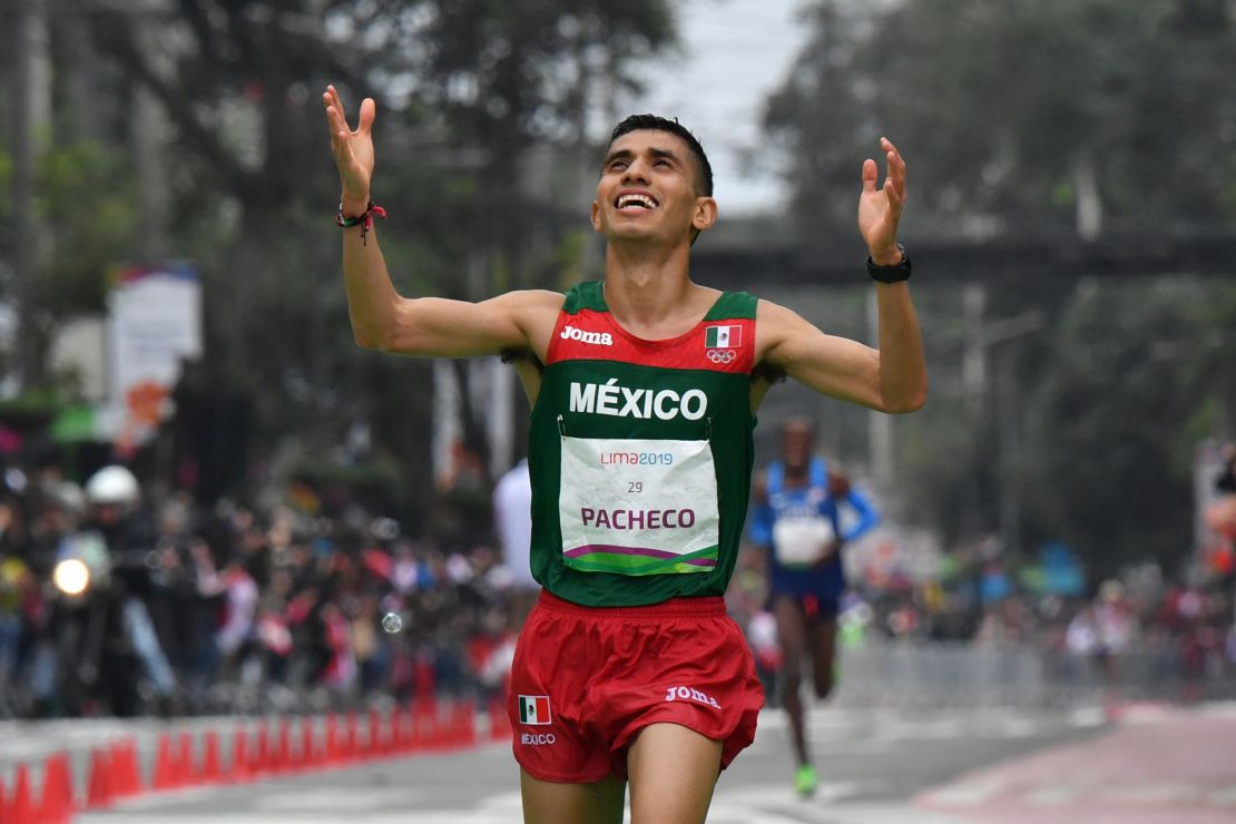 El maratonista Juan Joel Pacheco ganó la medalla de bronce en los Juegos Panamericanos de Lima 2019.