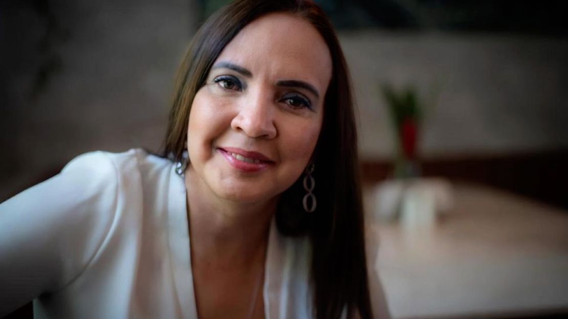 María Asunción Moreno, aspirante presidencial opositora en Nicaragua.