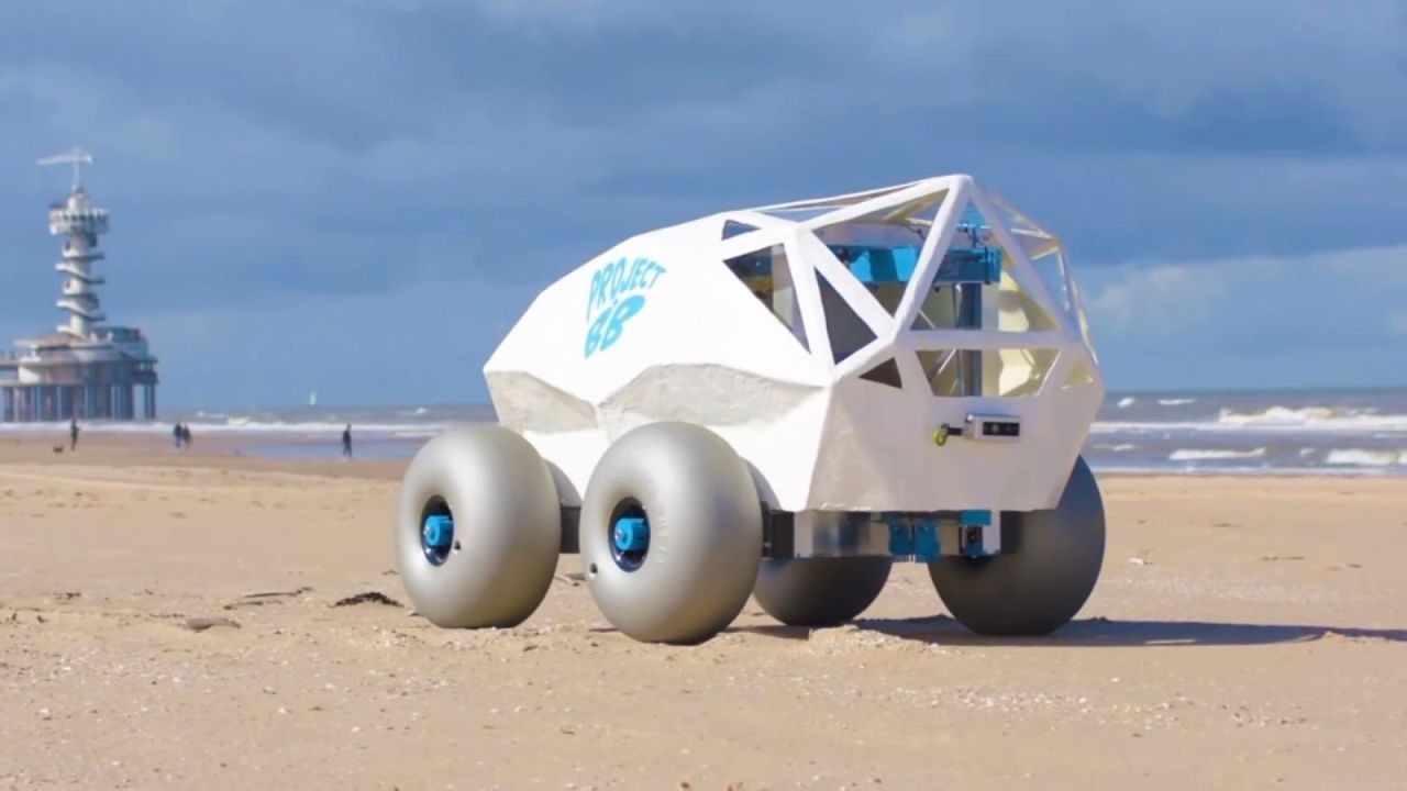 CNNE 1039029 - este es beachbot, el robot que limpia las playas