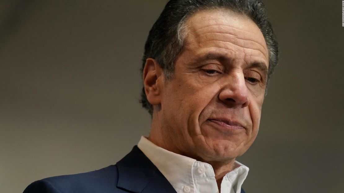 El gobernador de Nueva York, Andrew Cuomo, anunció su renuncia.