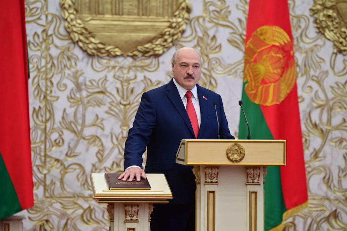 Alexander Lukashenko, presidente de Belarús.