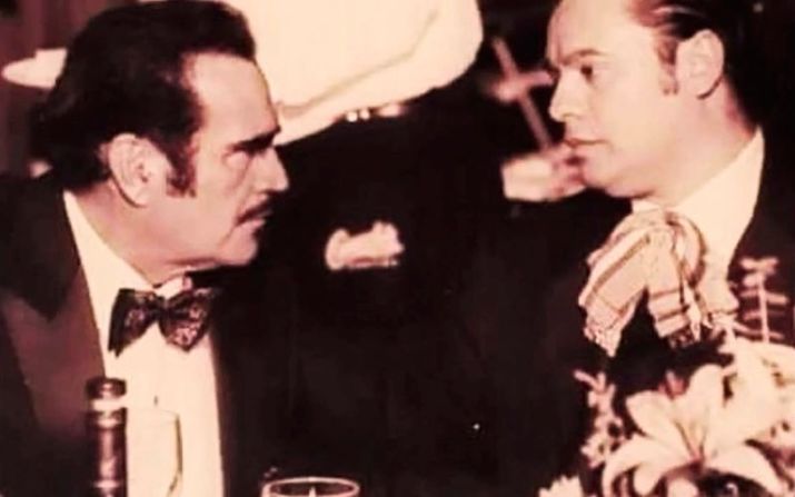 Dos históricos de la música en México: Vicente Fernández y Juan Gabriel.