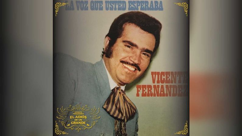 Portada del primer álbum de larga duración de Vicente Fernández.