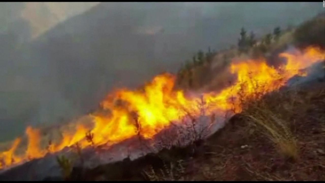 CNNE 1047360 - bolivia y peru se ven afectados por incendios forestales