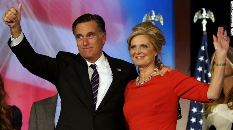 Ann Romney, esposa del excandidato presidencial Mitt Romney, fue diagnosticada con esclerosis múltiple en 1998. Justin Sullivan / Getty Images