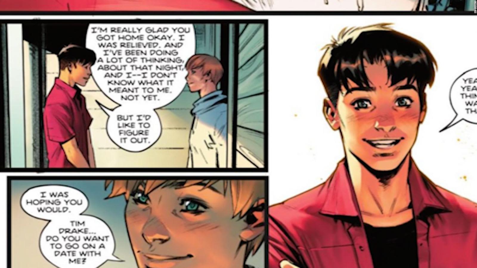 Robin es bisexual en un nuevo cómic de Batman