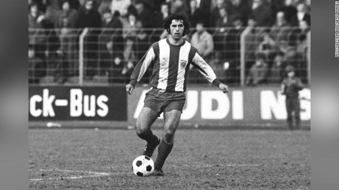 Gerd Müller promedió casi un gol por partido con el Bayern Munich.