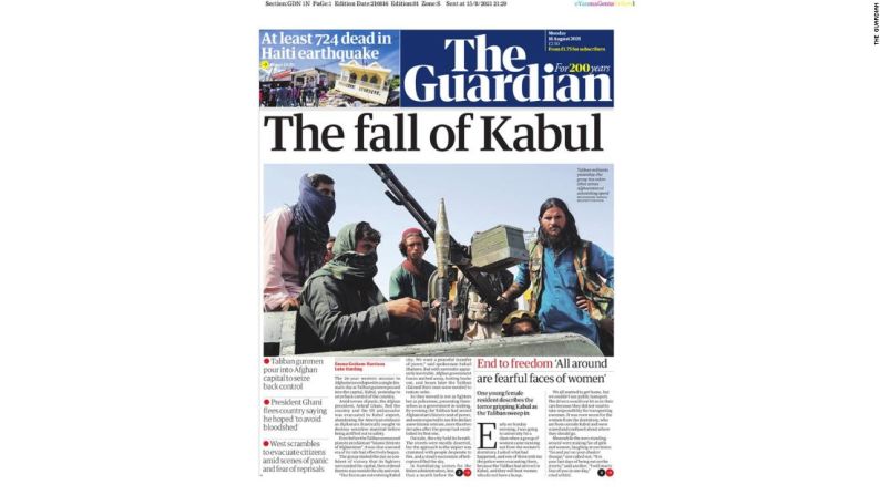 The Guardian: La caída de Kabul