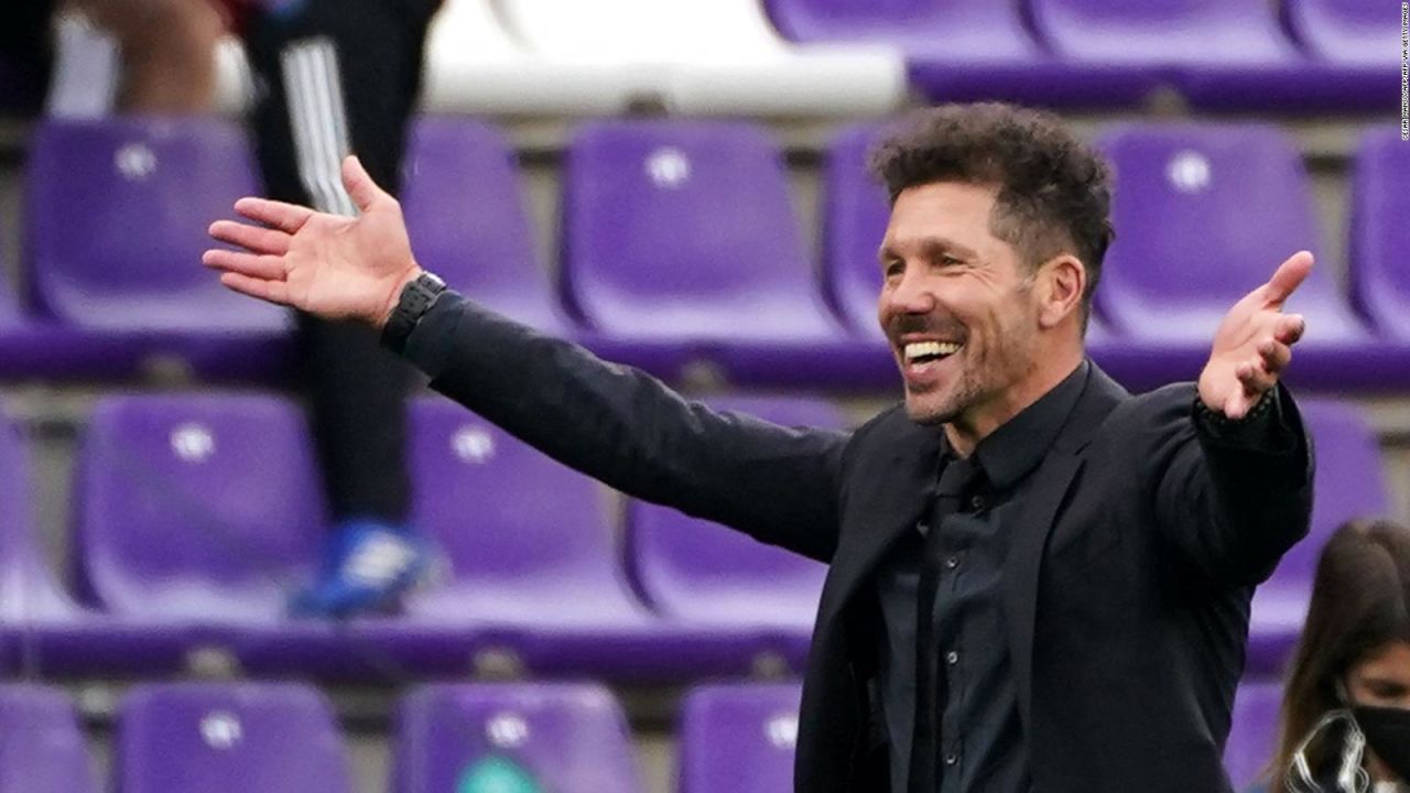 CNNE 1053460 - se emociona simeone por regreso de la hinchada al estadio