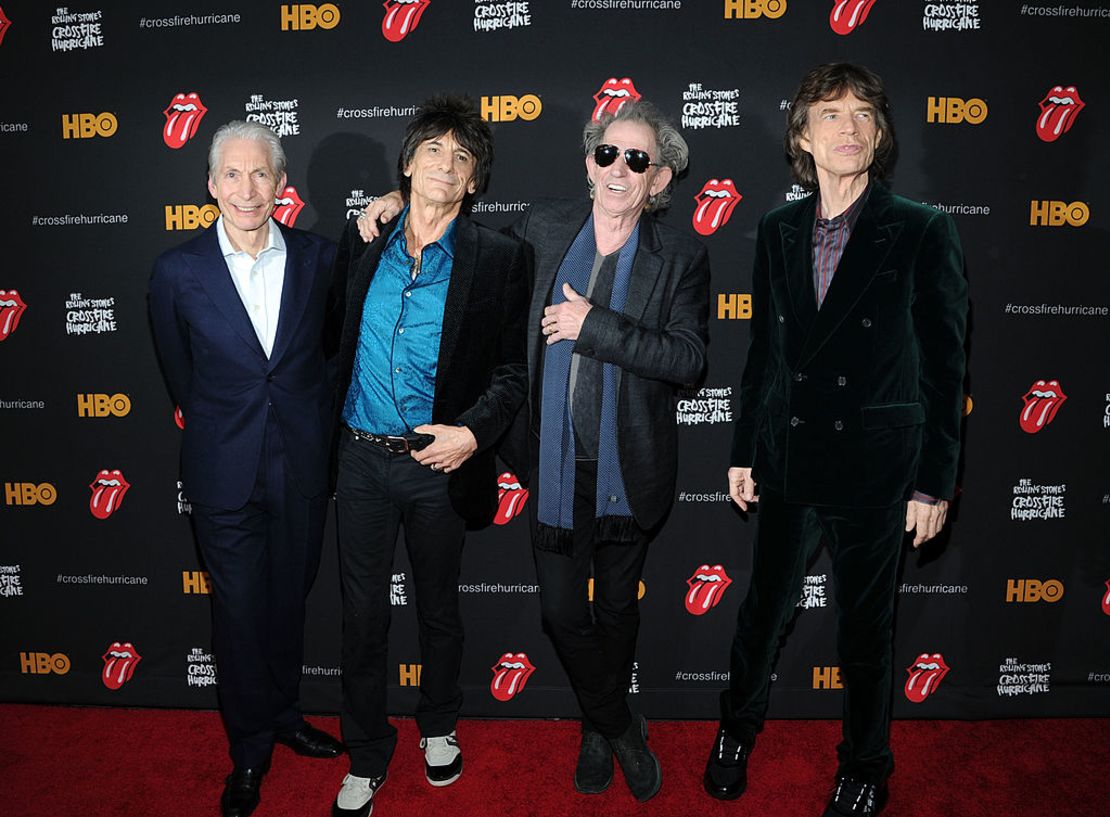 The Rolling Stones en noviembre de 2012