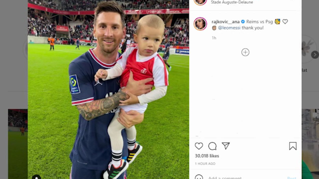 CNNE 1057381 - ¿quien es el bebe de la foto con messi?