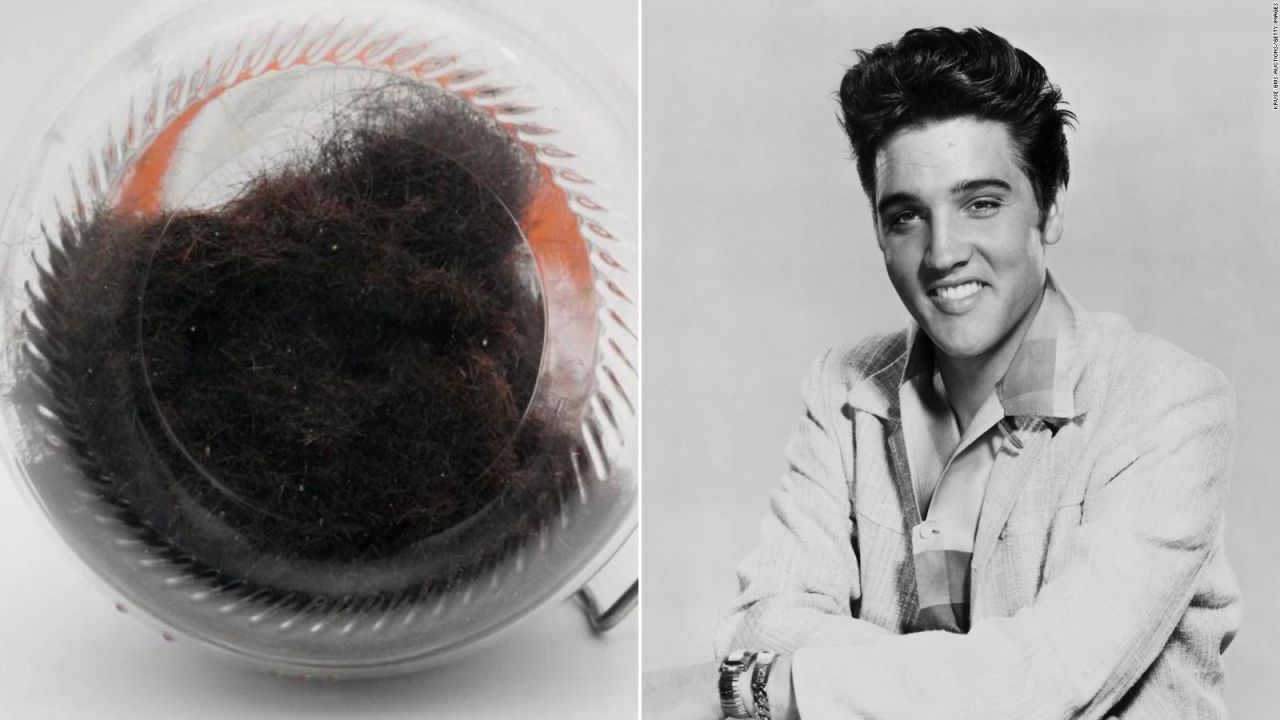 CNNE 1062265 - subastan el pelo de elvis presley por este dinero