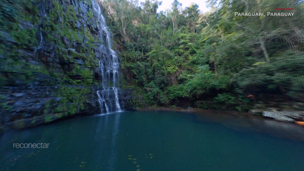 CNNE 1063955 - reconecta con paraguay con sonido del agua en el salto cristal