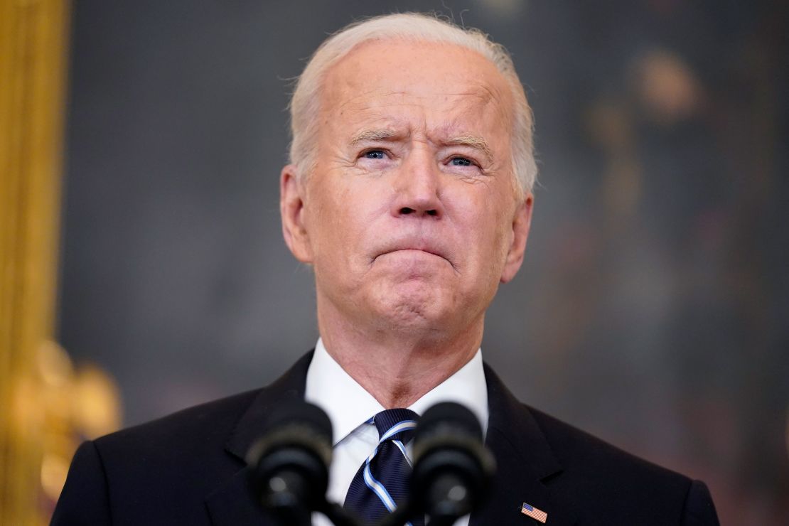 El presidente de Estados Unidos, Joe Biden.