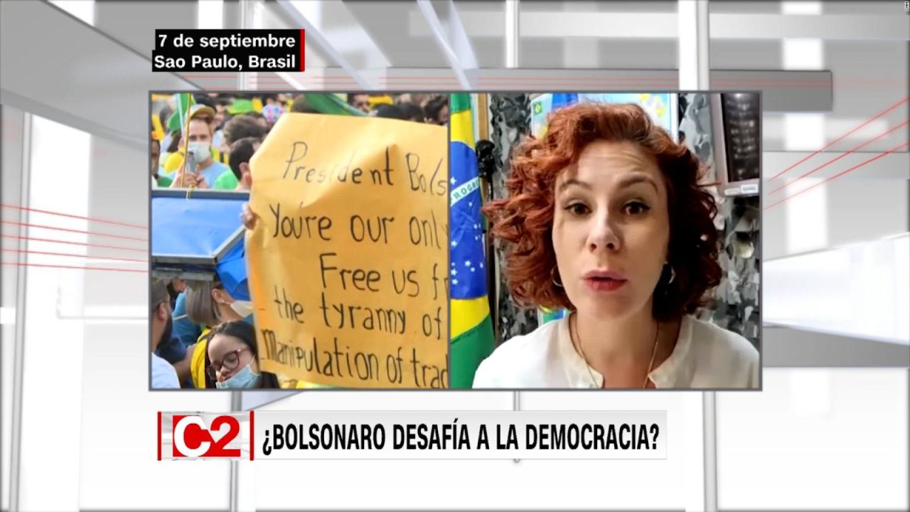 CNNE 1064908 - diputada bolsonarista opina sobre el conflicto con el supremo tribunal