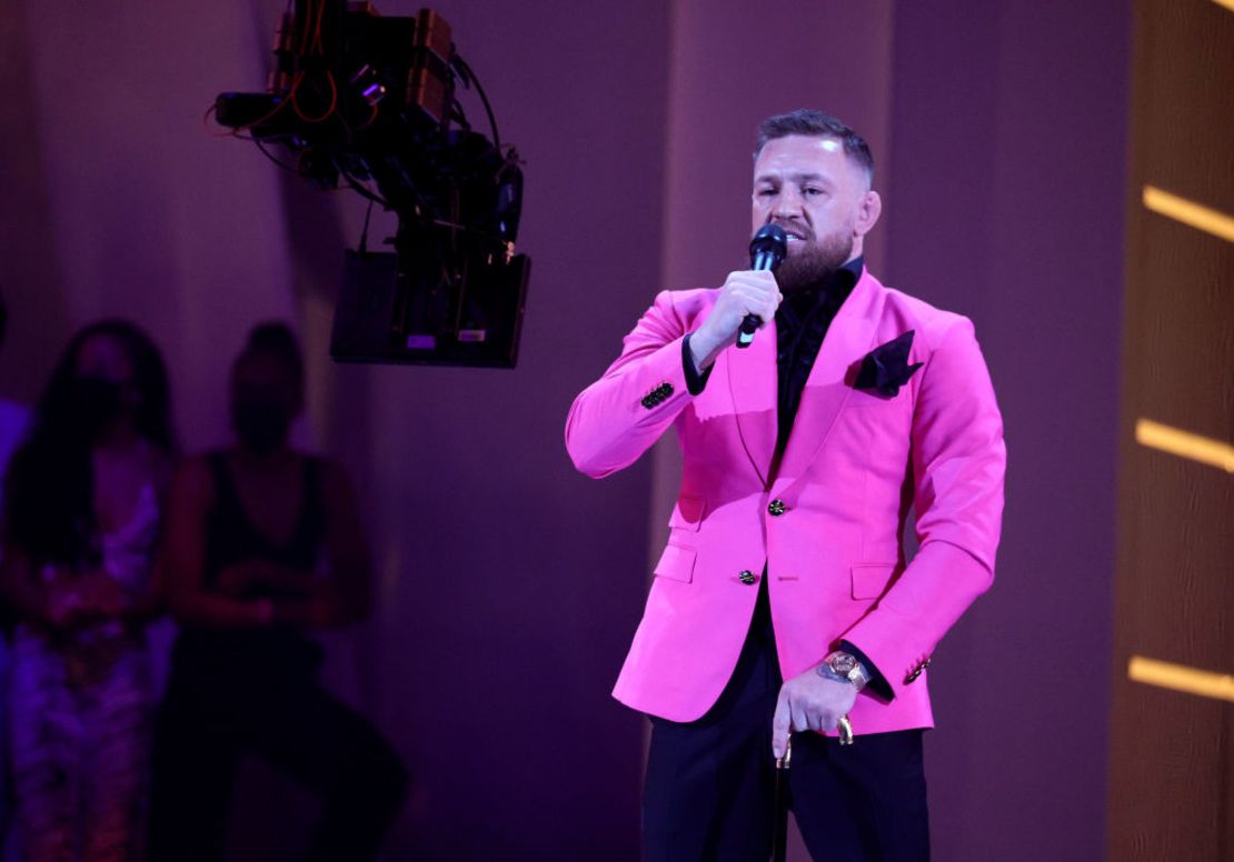 Nueva York - Septiembre 12: Conor McGregor durante los premios MTV VMA 2021