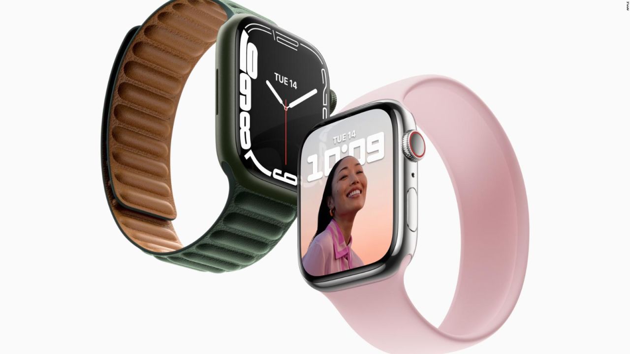 CNNE 1066675 - mira el nuevo apple watch series 7 que apple presento