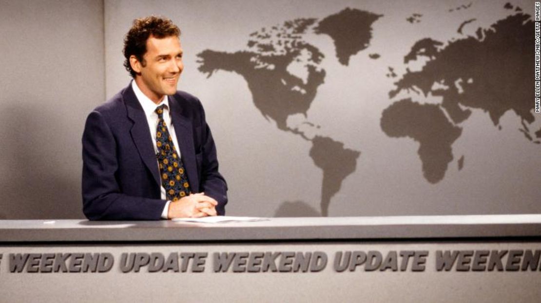 Norm MacDonald en 'Weekend Update' el 12 de abril de 1997 --