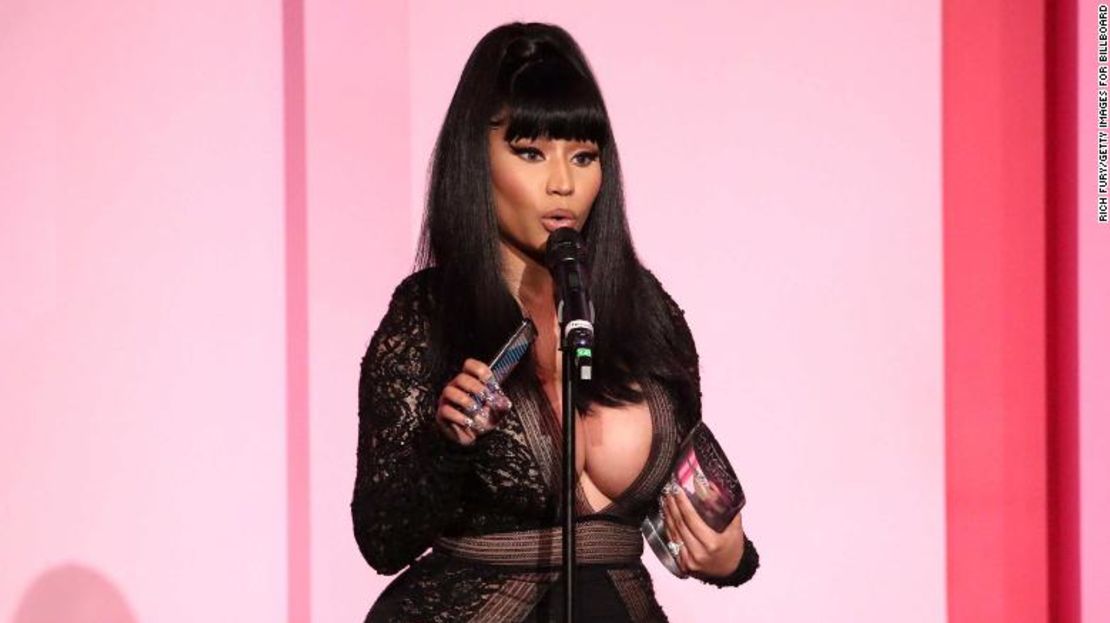 La rapera estadounidense Nicki Minaj.