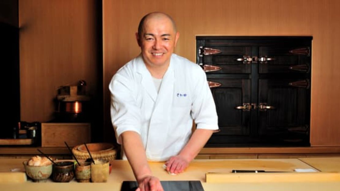 El restaurante homónimo de Koji Sawada es un santuario del sushi.Noriko Yamaguchi/CNN