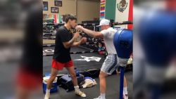 CNNE 1068975 - un entrenamiento de lujo para el canelo