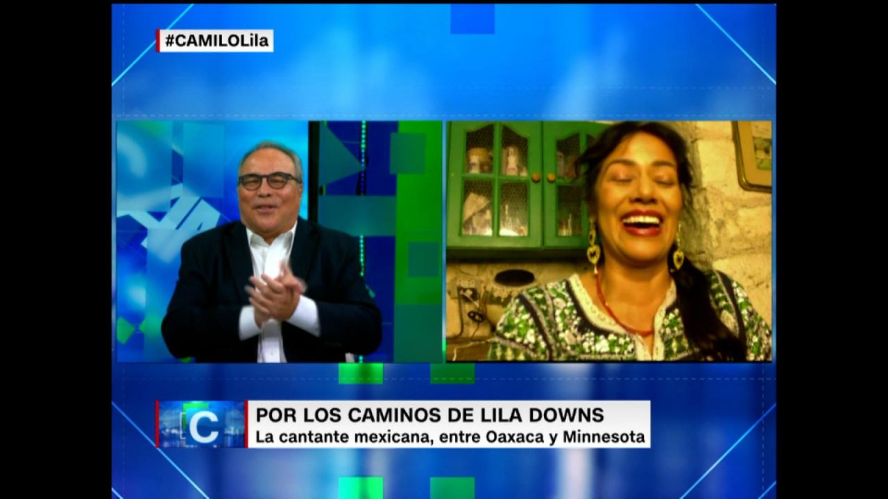 CNNE 1072357 - lila downs canta en su cocina- y cnn estuvo ahi