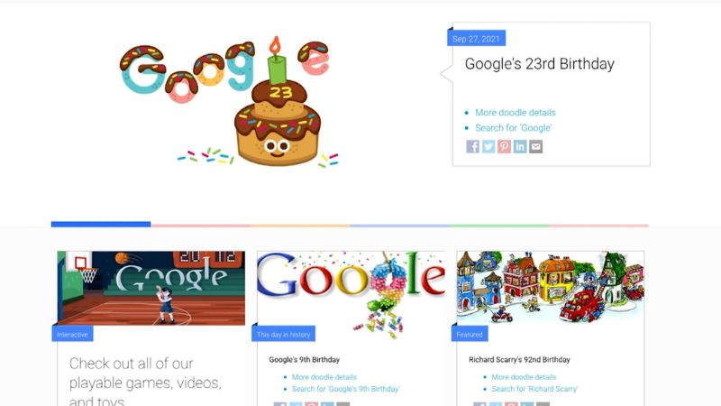El gigante google cumple 23 años: ¿sabes cuál fue el nombre original de este buscador? | cnn
