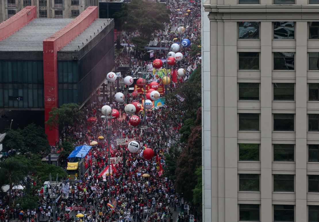 Sao Paulo, octubre 2 de 2021. Crédito: Alexandre Schneider/Getty Images