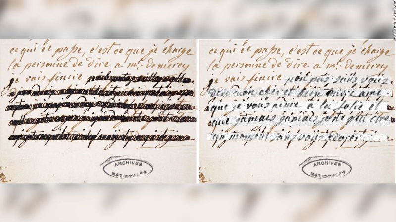Científicos revelan contenido de cartas censuradas de maría antonieta y supuesto amante | cnn